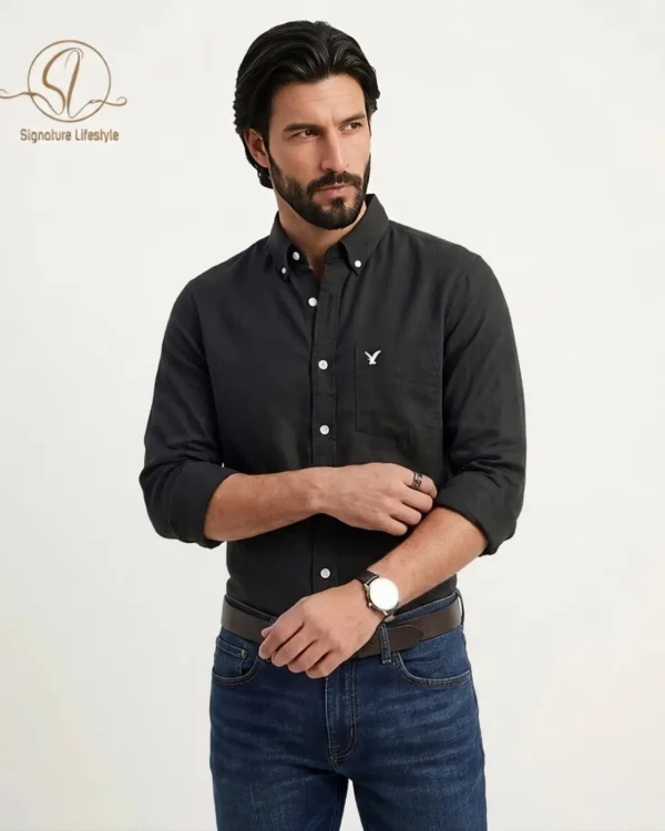 American Eagle Oxford Cotton Shirt